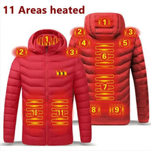 Load image into Gallery viewer, Electric Heating Jacket Thermal Coat