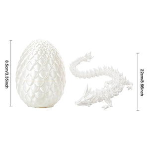 3D Printed Dragon Egg and Dragon Set