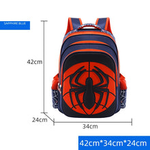 Load image into Gallery viewer, Disney Spiderman School Bag Pencil Case Captain America Children Cute Anime Figure Backpack Boys Primary Kids Kindergarten Gift