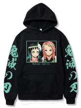 Load image into Gallery viewer, Harajuku Demon Slayer Plus Size Hoodie Kamado Nezuko Graphic Print