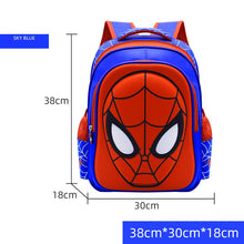 Load image into Gallery viewer, Disney Spiderman School Bag Pencil Case Captain America Children Cute Anime Figure Backpack Boys Primary Kids Kindergarten Gift