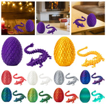 Load image into Gallery viewer, 3D Printed Dragon Egg and Dragon Set