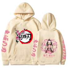 Load image into Gallery viewer, Harajuku Demon Slayer Plus Size Hoodie Kamado Nezuko Graphic Print