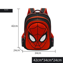 Load image into Gallery viewer, Disney Spiderman School Bag Pencil Case Captain America Children Cute Anime Figure Backpack Boys Primary Kids Kindergarten Gift