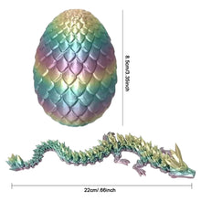 Load image into Gallery viewer, 3D Printed Dragon Egg and Dragon Set