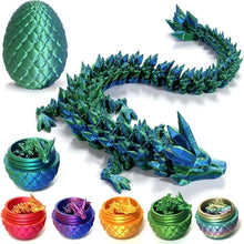 Load image into Gallery viewer, 3D Printed Dragon Egg and Dragon Set