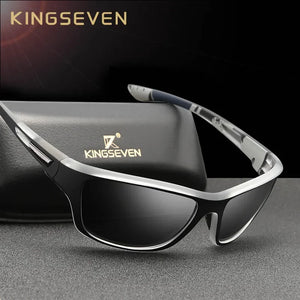 KINGSEVEN Ultralight Frame Polarized Sunglasses Sports Style Travel UV Goggles