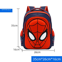 Load image into Gallery viewer, Disney Spiderman School Bag Pencil Case Captain America Children Cute Anime Figure Backpack Boys Primary Kids Kindergarten Gift