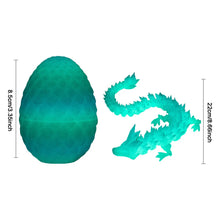 Load image into Gallery viewer, 3D Printed Dragon Egg and Dragon Set