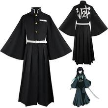 Load image into Gallery viewer, Tokitou Muichirou Cosplay Costume Anime Demon Slayer Cosplay Kimetsu No Yaiba Kisatsutai Uniform Wig Halloween Party Cloth